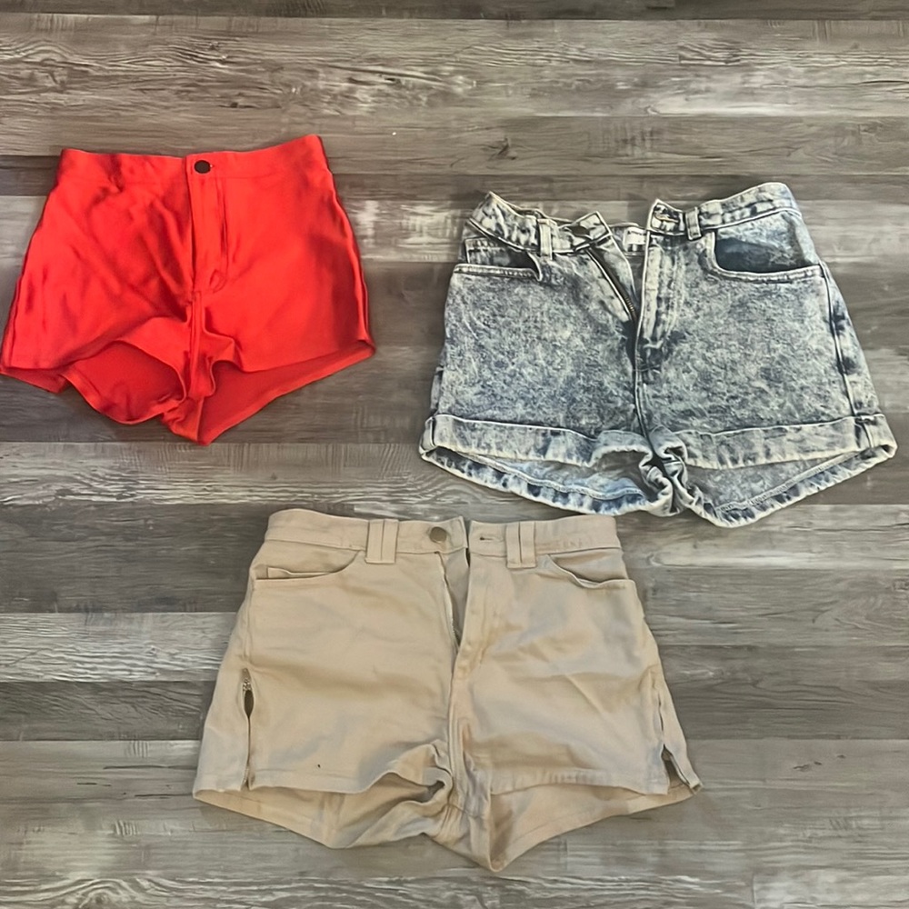 American apparel Jean shorts fairly new great condition